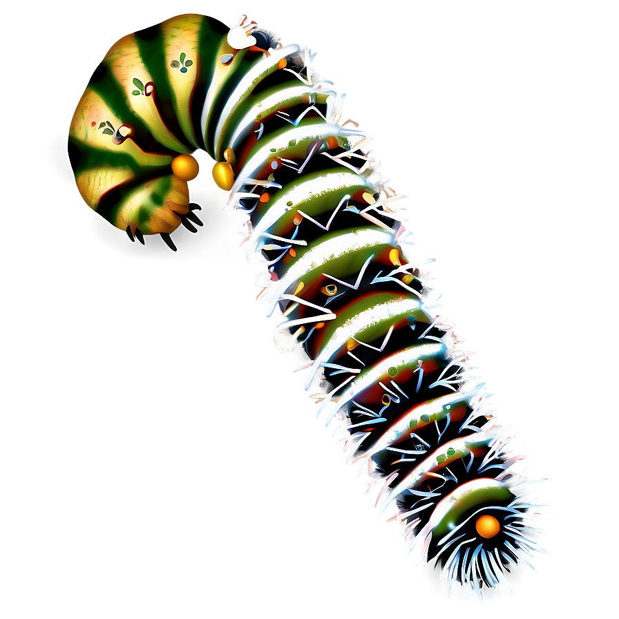 Hairy Caterpillar Image Png Ahg51