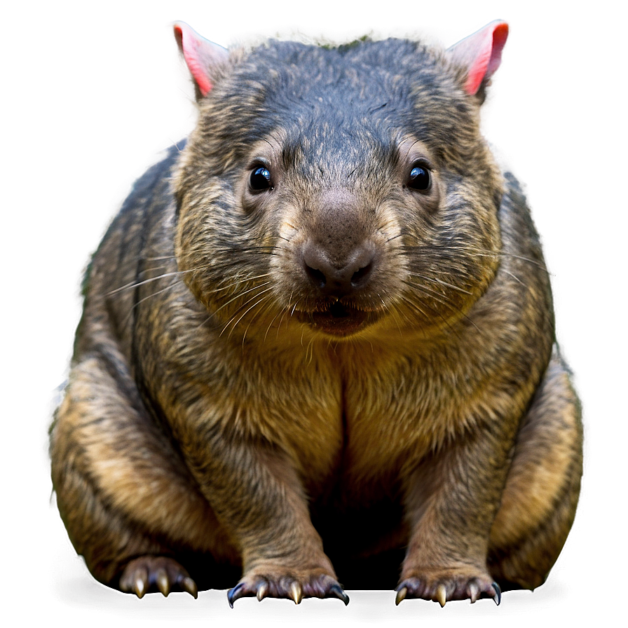 Hairy Nose Wombat Png 06252024