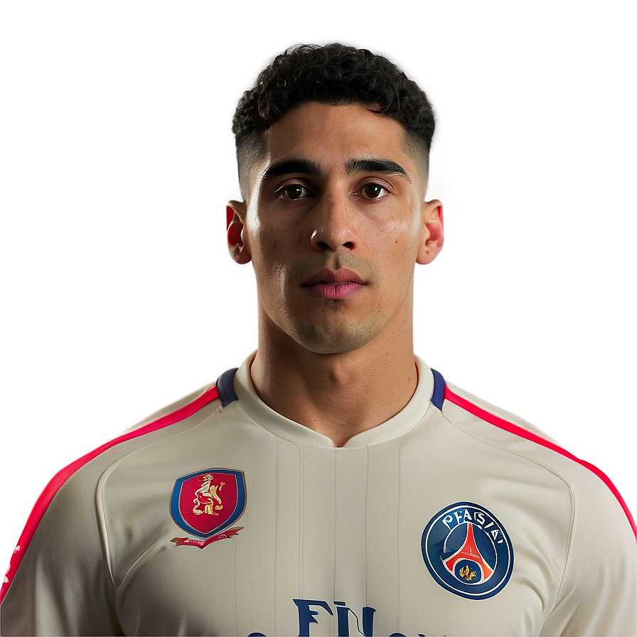 Hakimi Psg Jersey Png Byd13