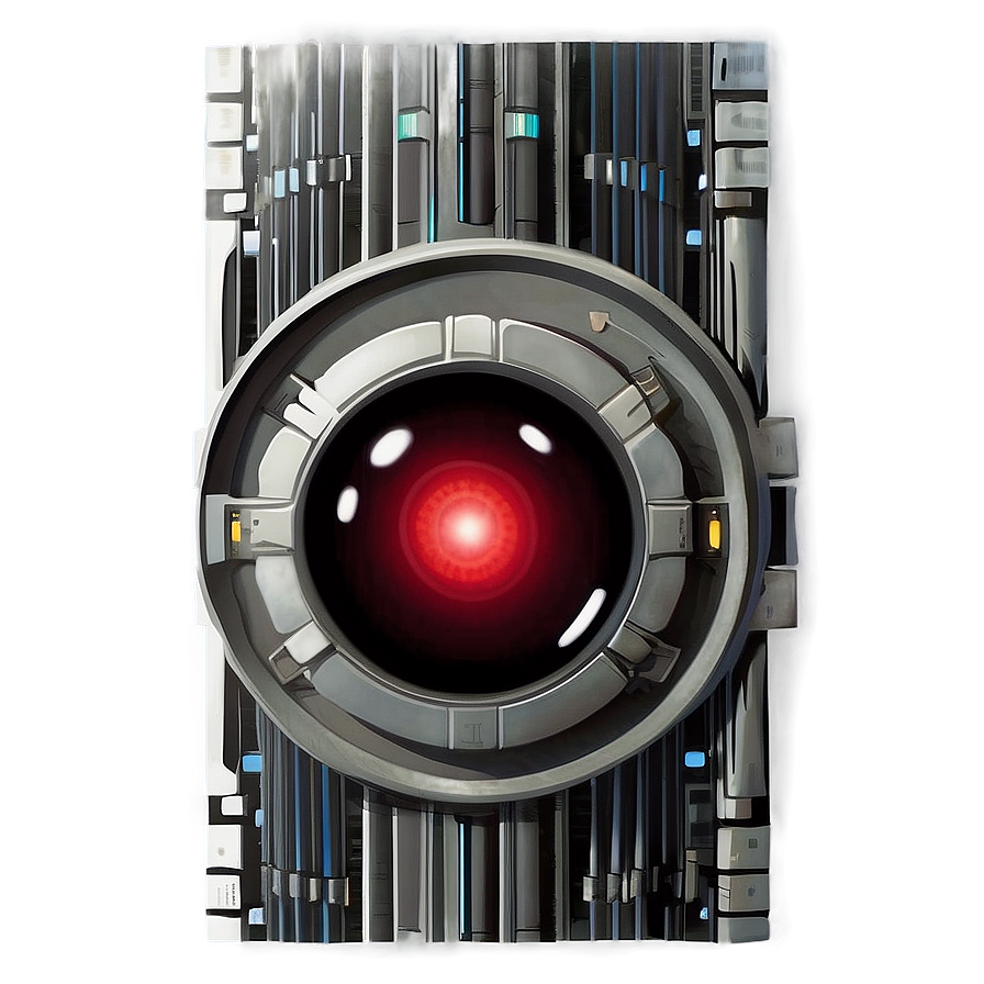 Hal 9000 Ai Illustration Png 06252024