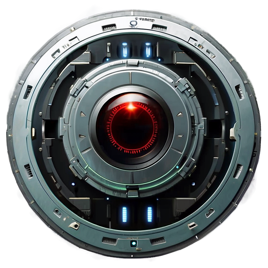 Hal 9000 Futuristic Look Png 06252024