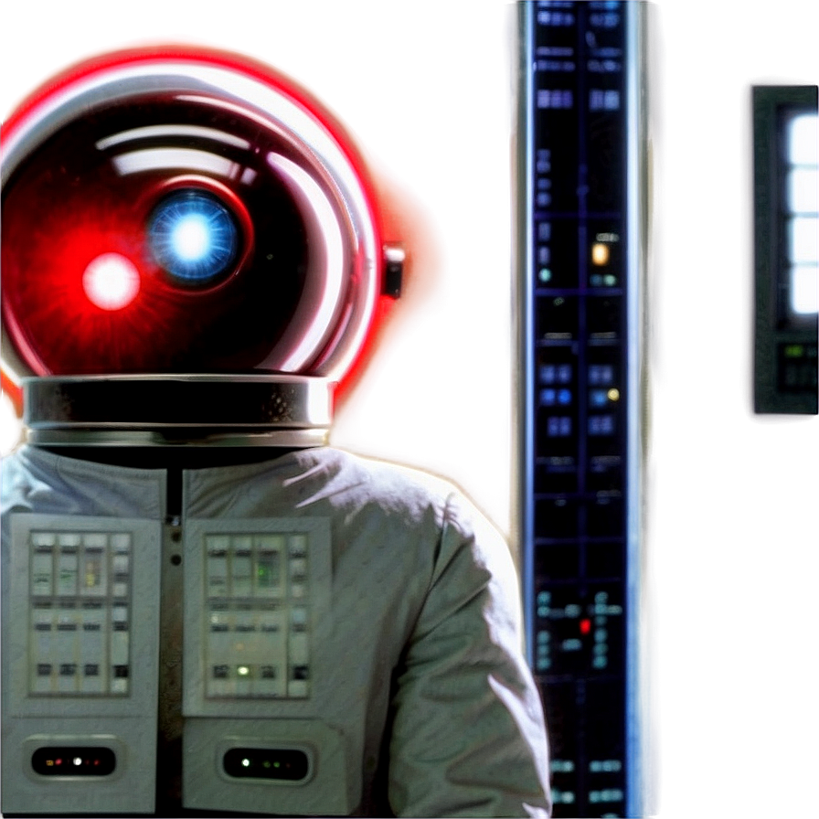 Hal 9000 Iconic Scene Png Egk