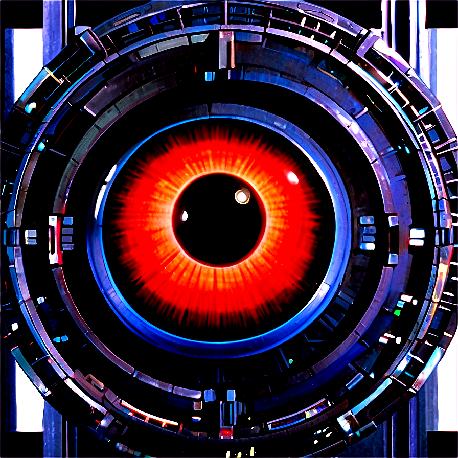 Hal 9000 Space Odyssey Png Mch20