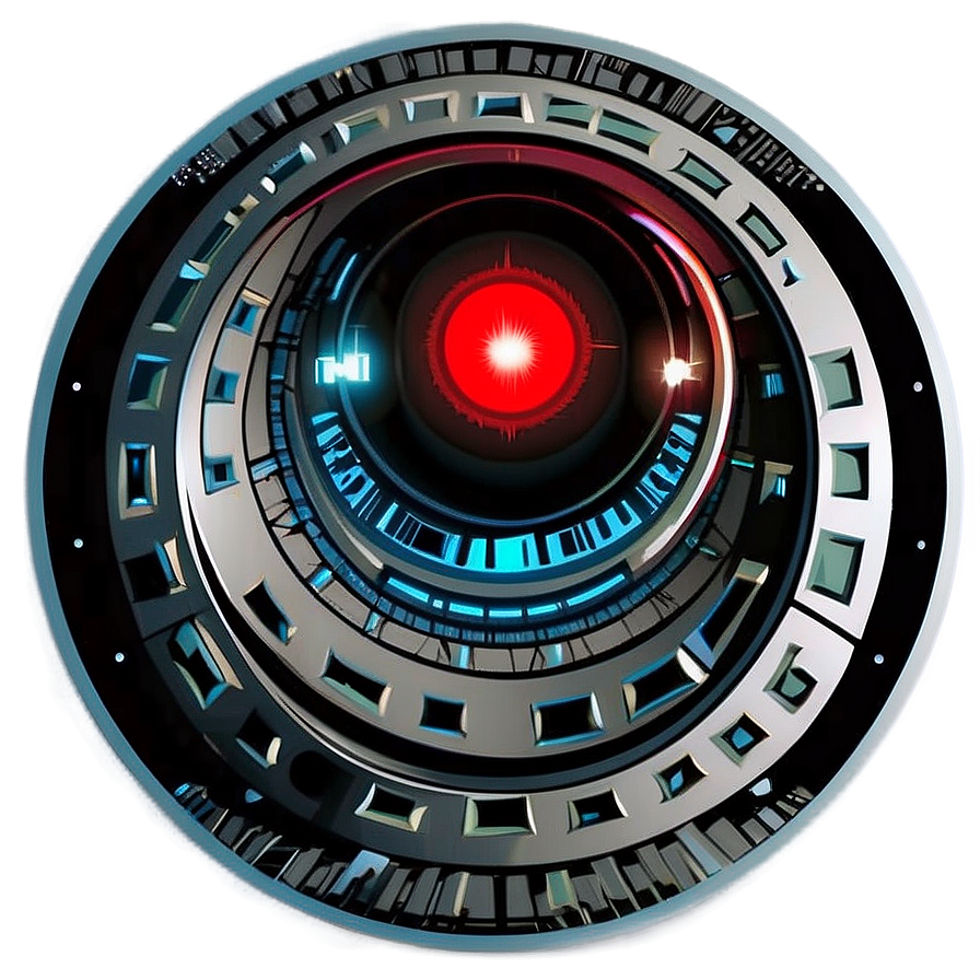 Hal 9000 Vector Art Png Jkn52