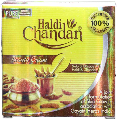 Haldi Chandan Beauty Cream Packaging