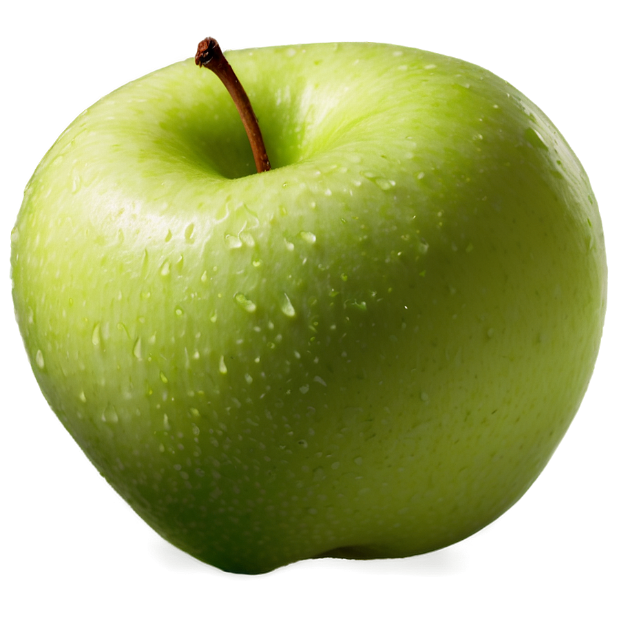 Half Green Apple Png Oxl