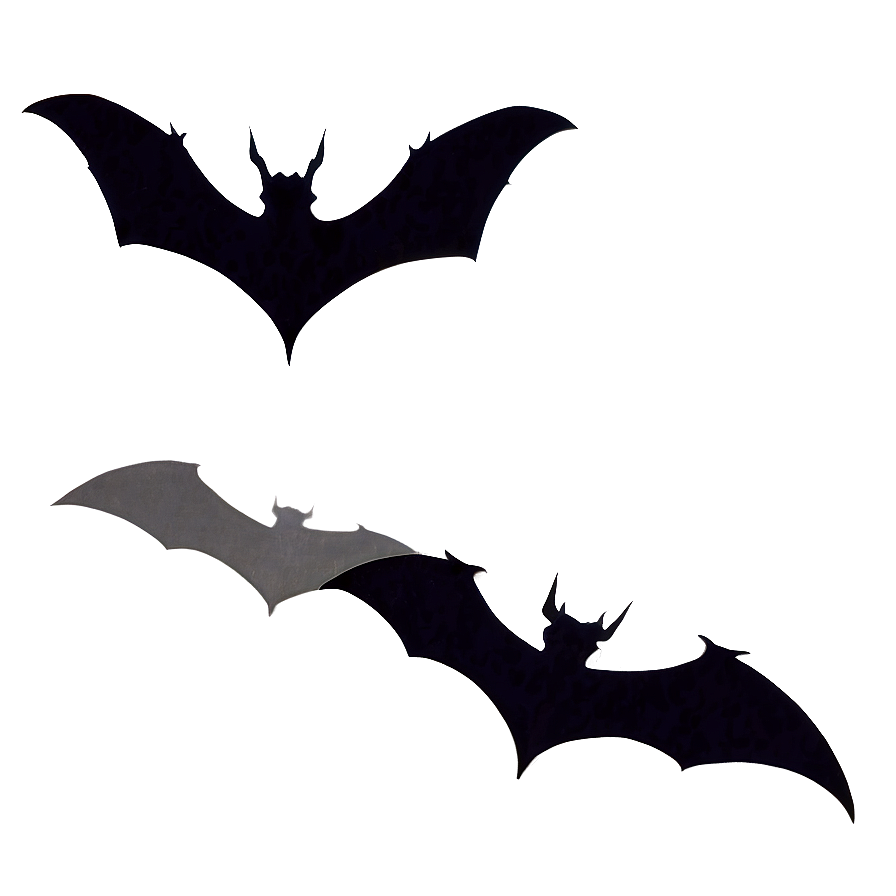 Halloween Bats Silhouette Png Oun