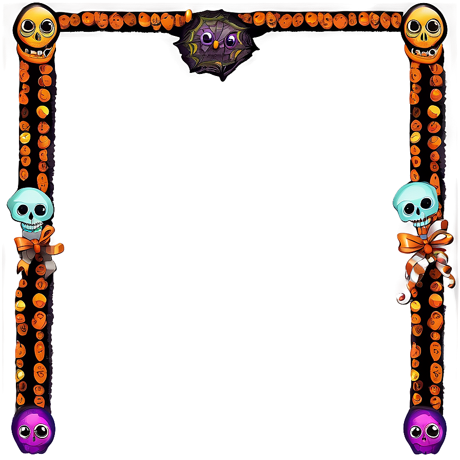 Halloween Border For Scrapbooking Png 8