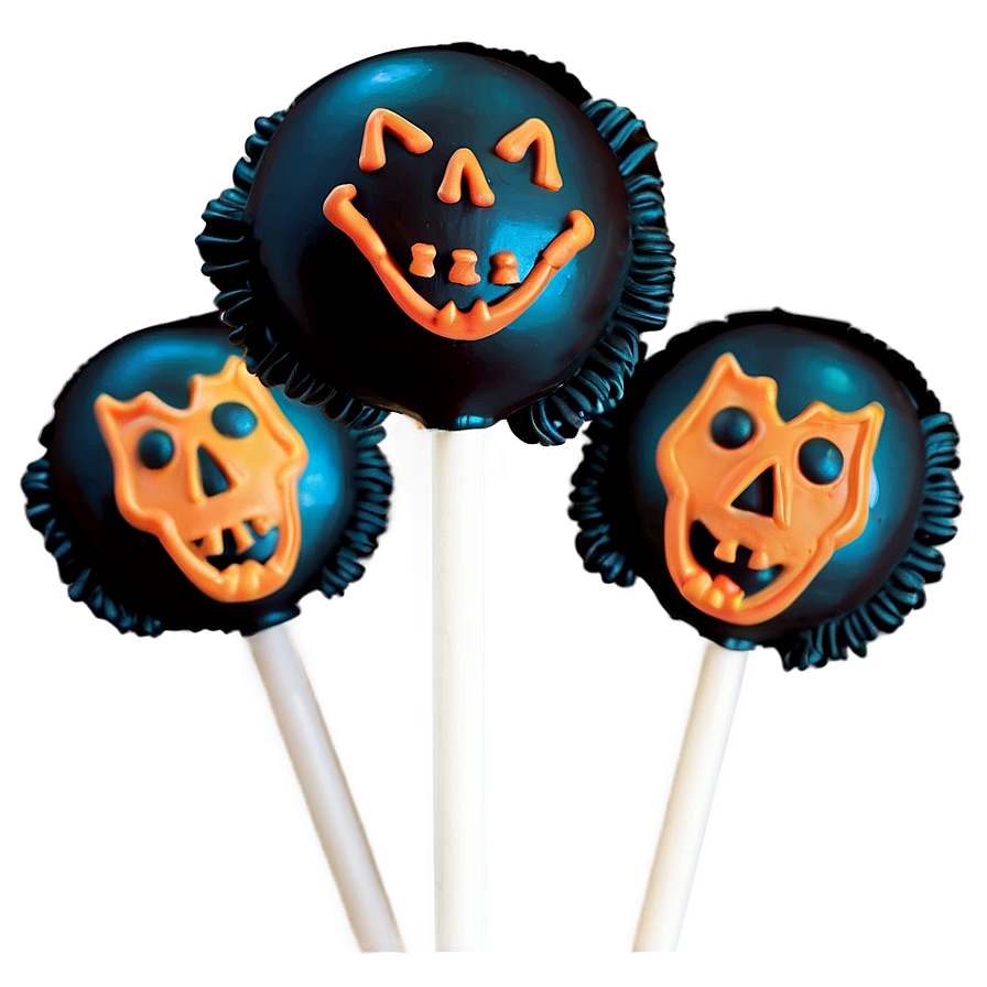 Halloween Cake Pop Png 11