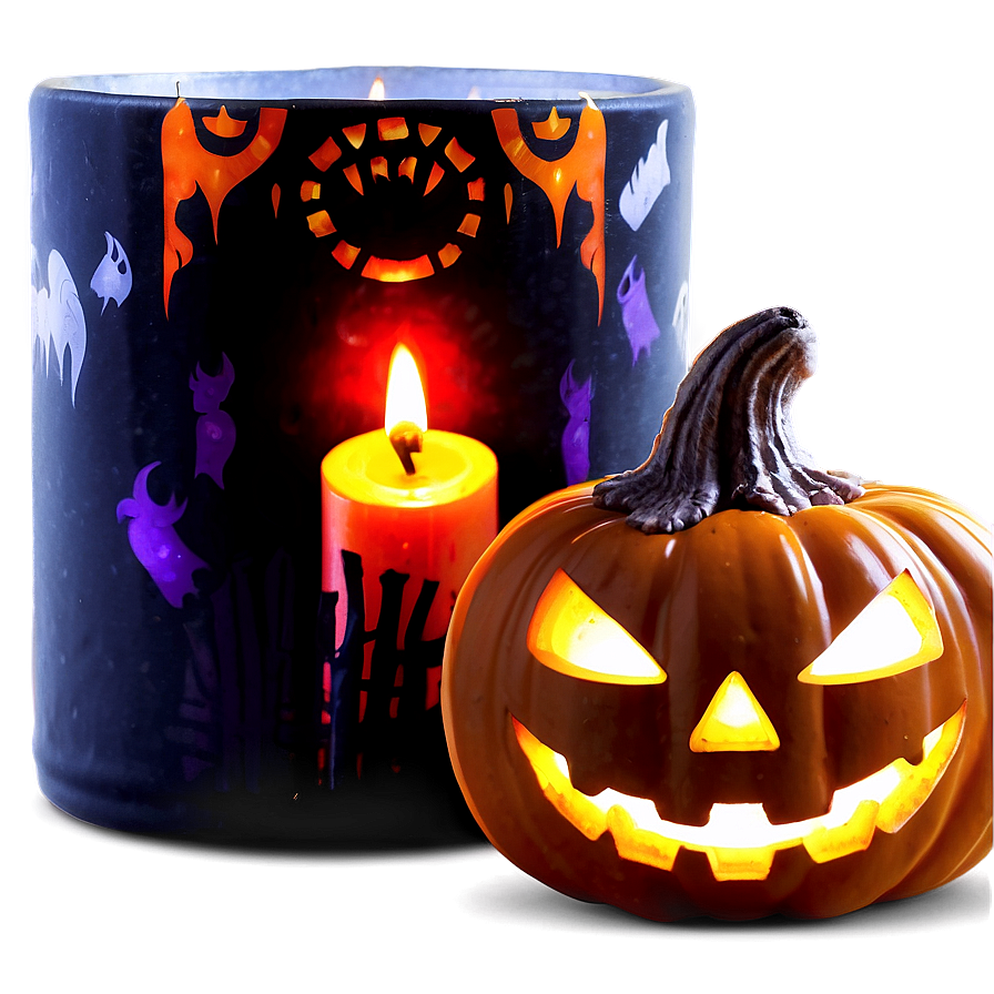 Halloween Candle Light Png 58