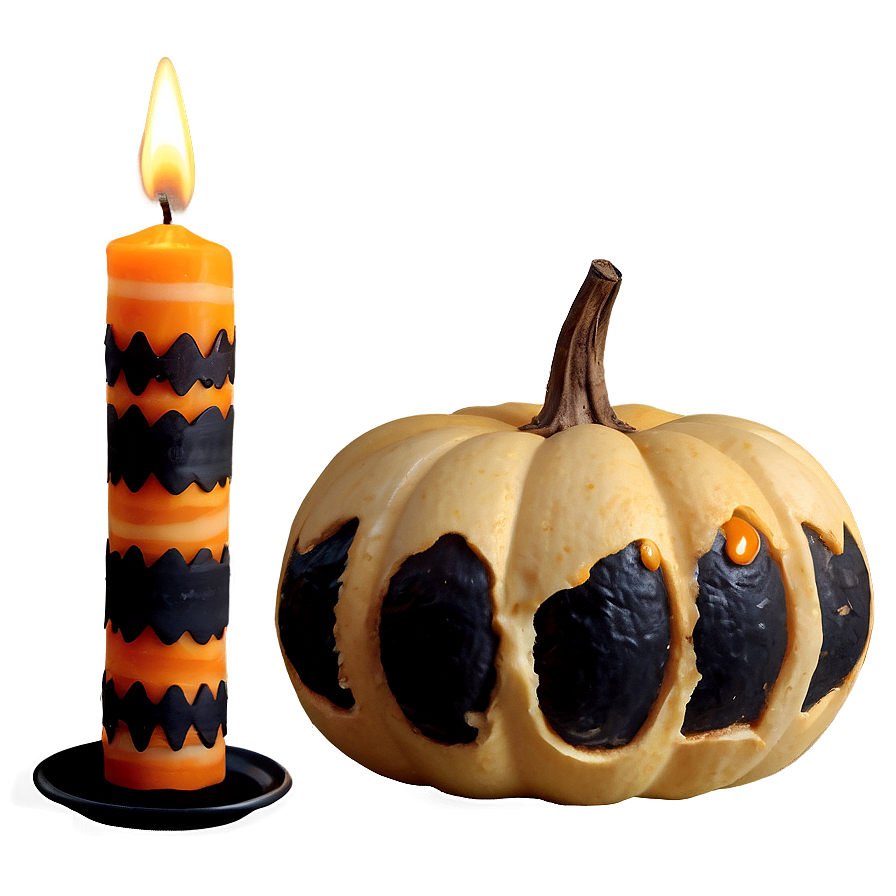 Halloween Candle Light Png 92