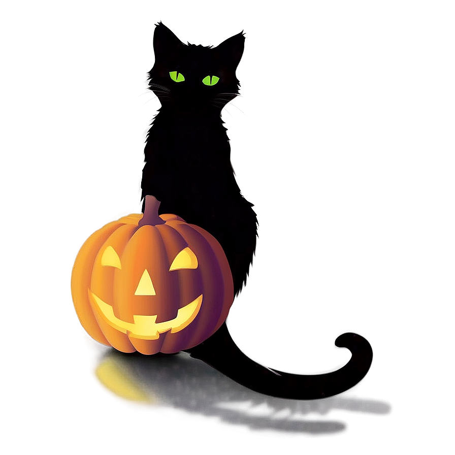 Halloween Cat Silhouette Png 06122024