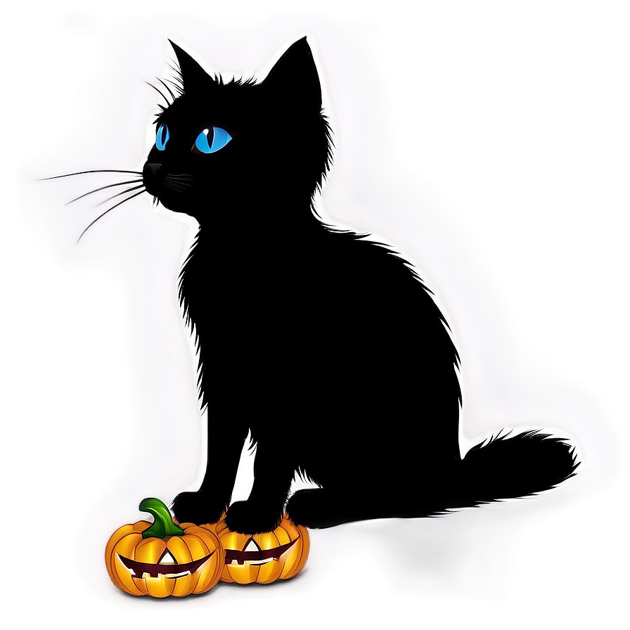 Halloween Cat Silhouette Png 74