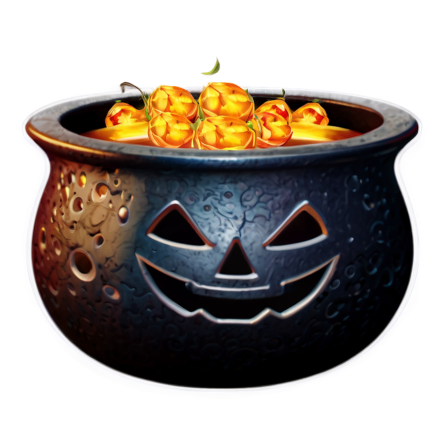Halloween Cauldron Png 05242024