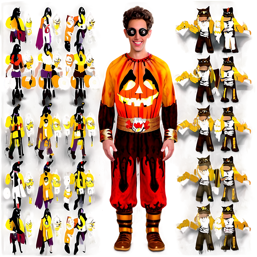 Halloween Costume Party Png 8