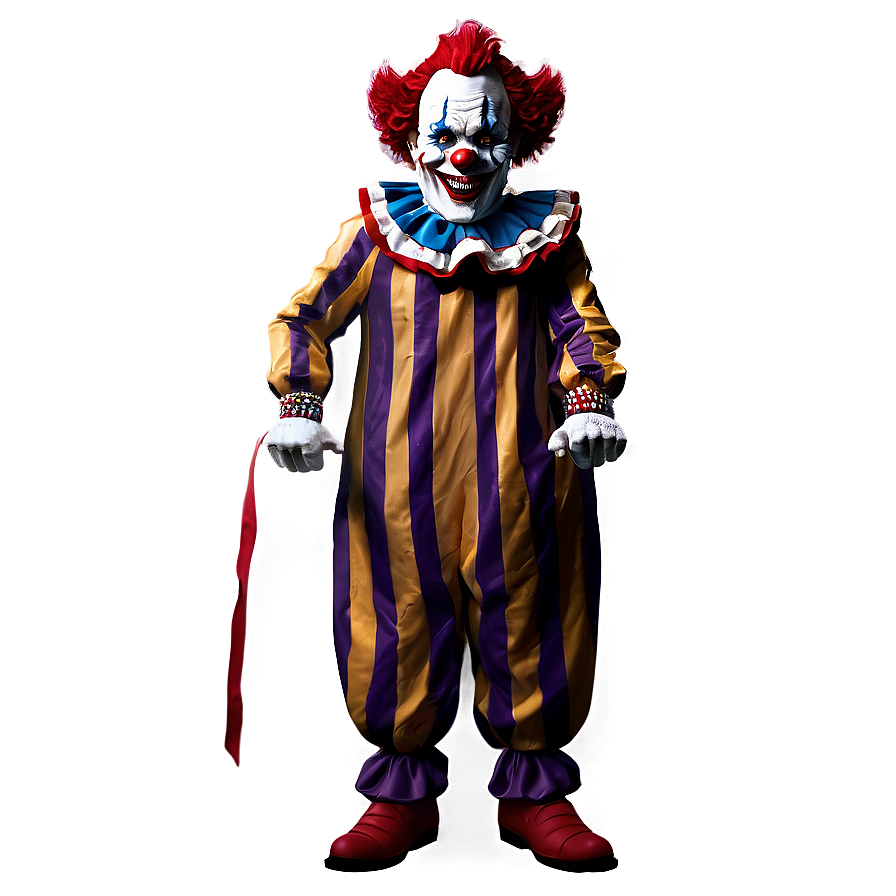 Halloween Creepy Clown Png 04292024