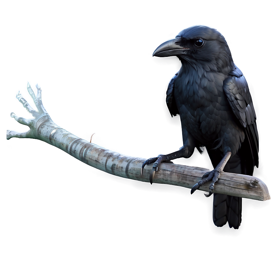 Halloween Crow Png 05262024