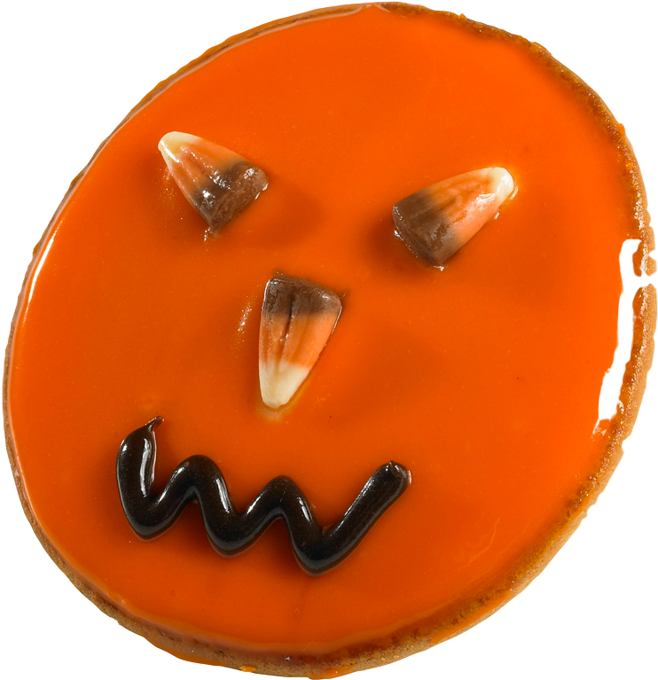 Halloween Dessert Jack O Lantern Face