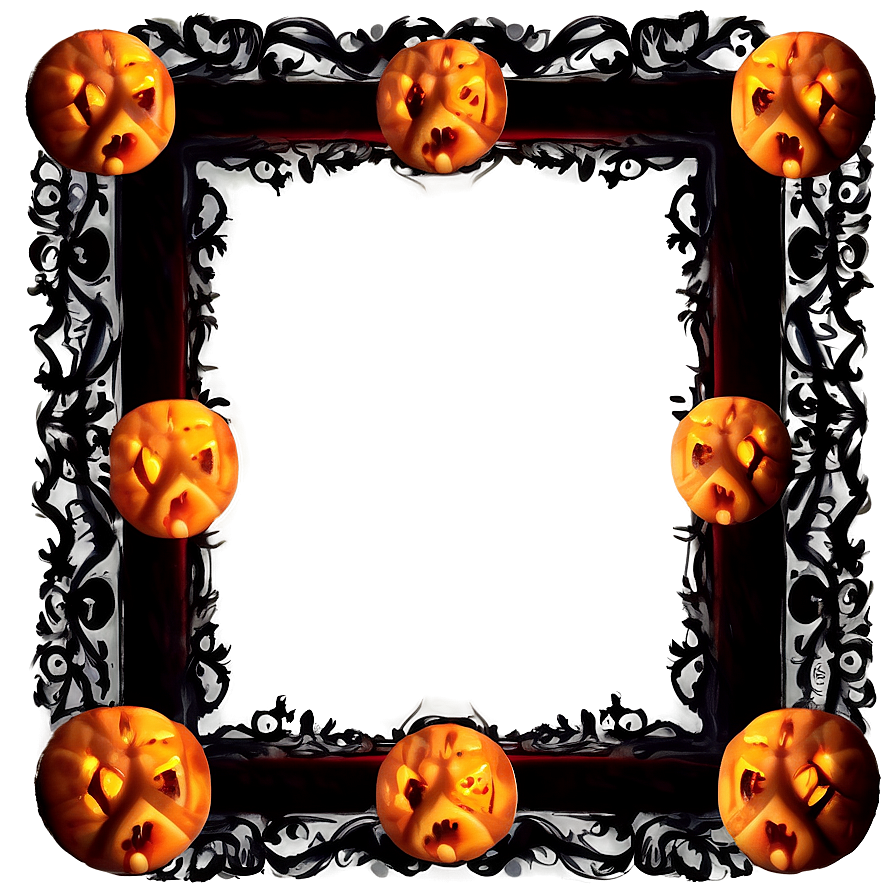 Halloween Frame Border Png 93