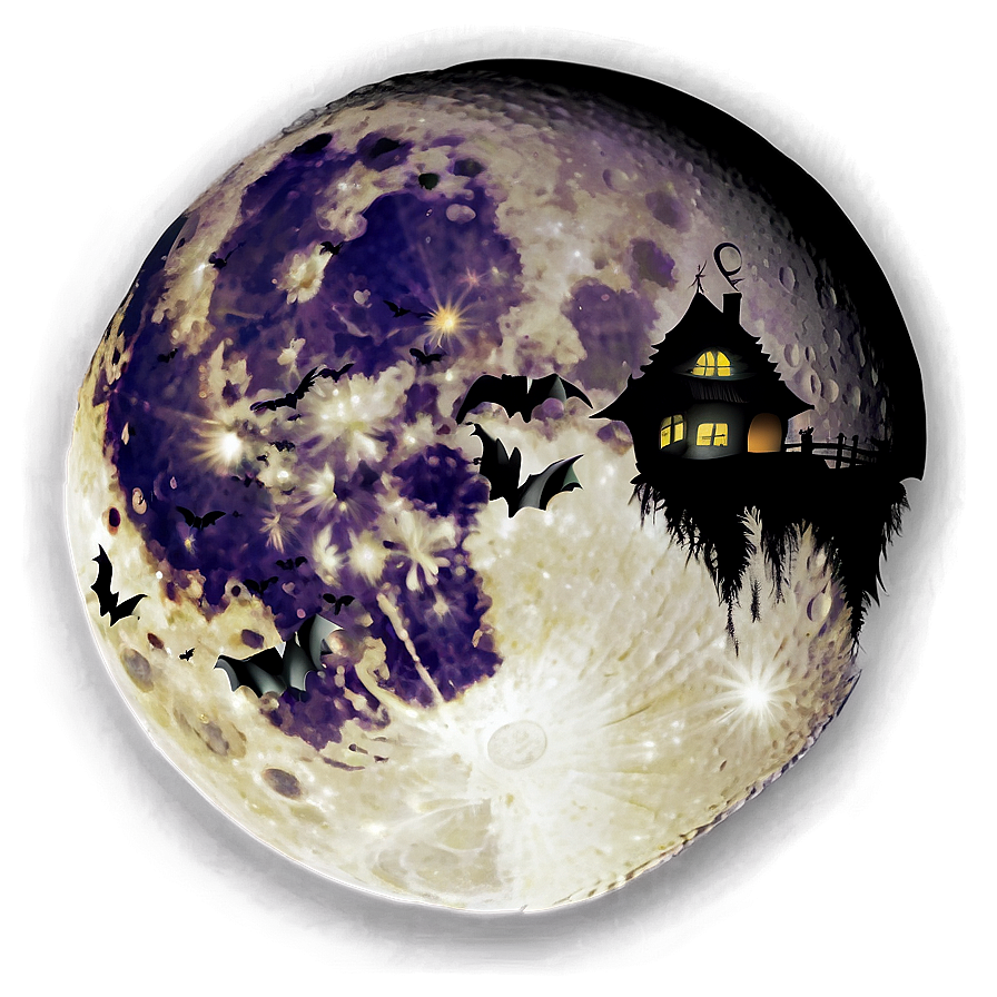 Halloween Full Moon Transparent Png Par63