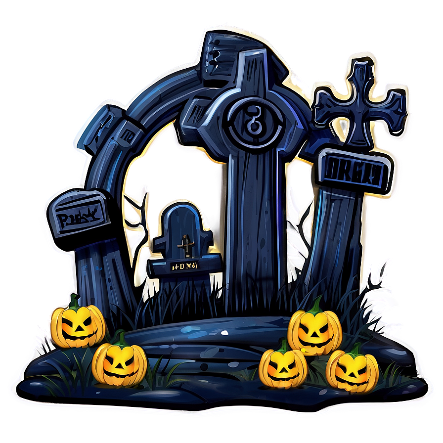 Halloween Graveyard Clipart Png Ucr16