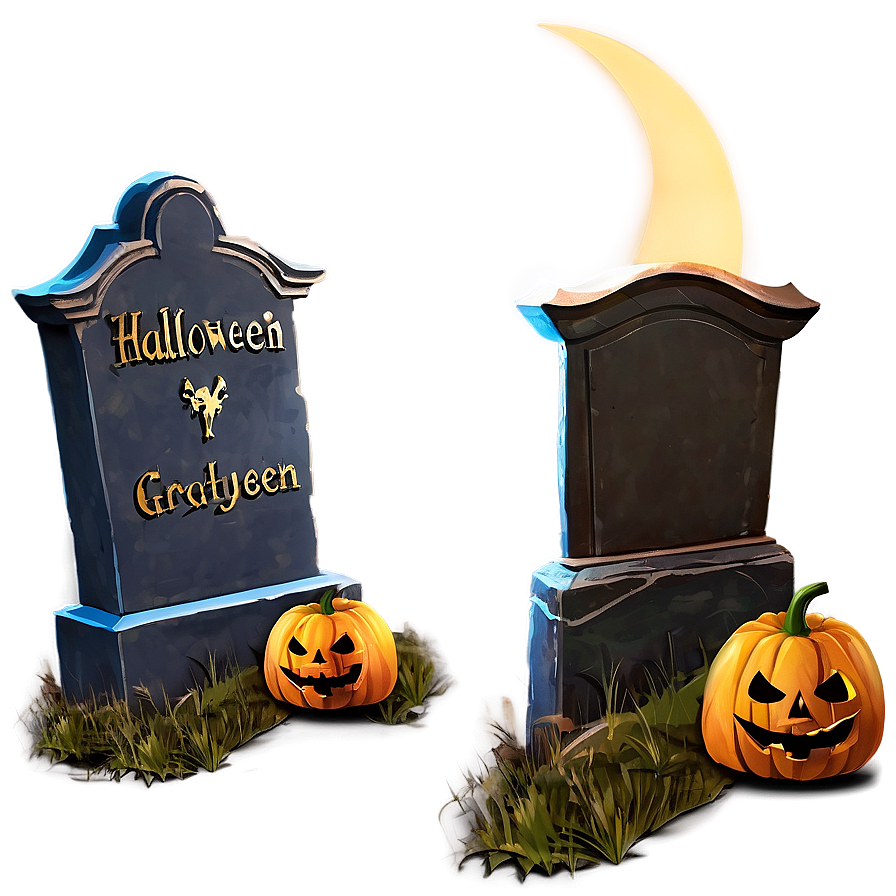 Halloween Graveyard Png Bje95