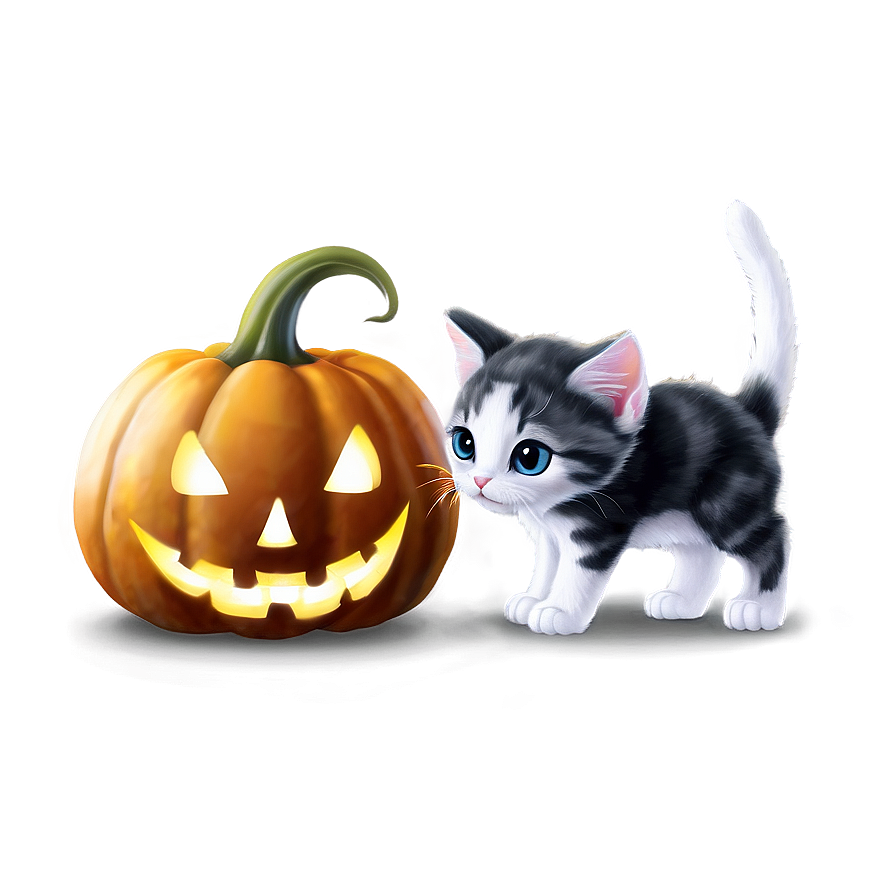 Halloween Kitten Png Mxp