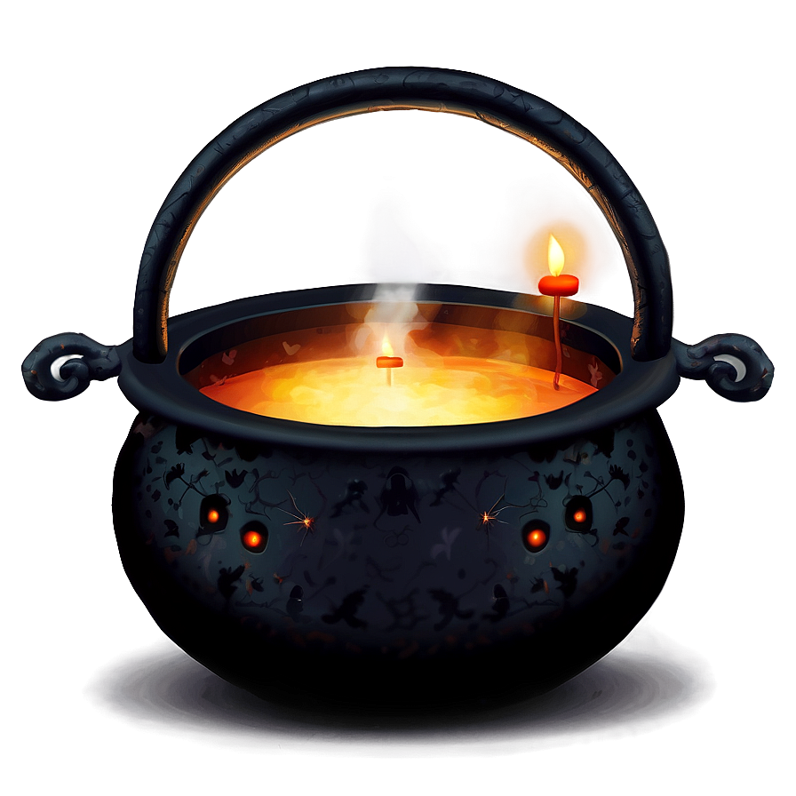 Halloween Night Cauldron Png 05242024