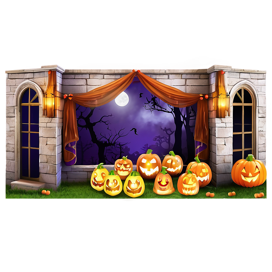 Halloween Party Fortune Telling Corner Png 06262024