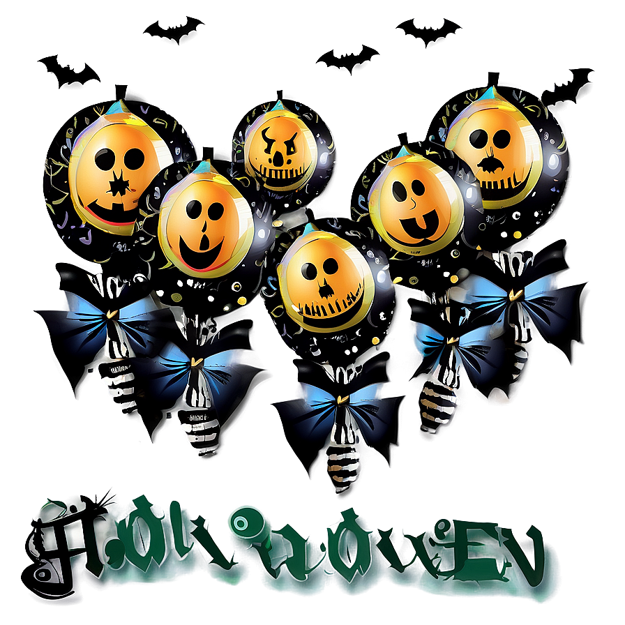 Halloween Party Gothic Decorations Png 06262024