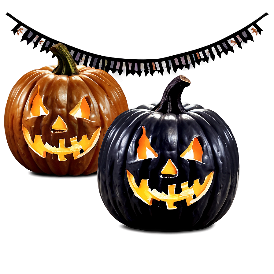 Halloween Party Pumpkin Carvings Png 51