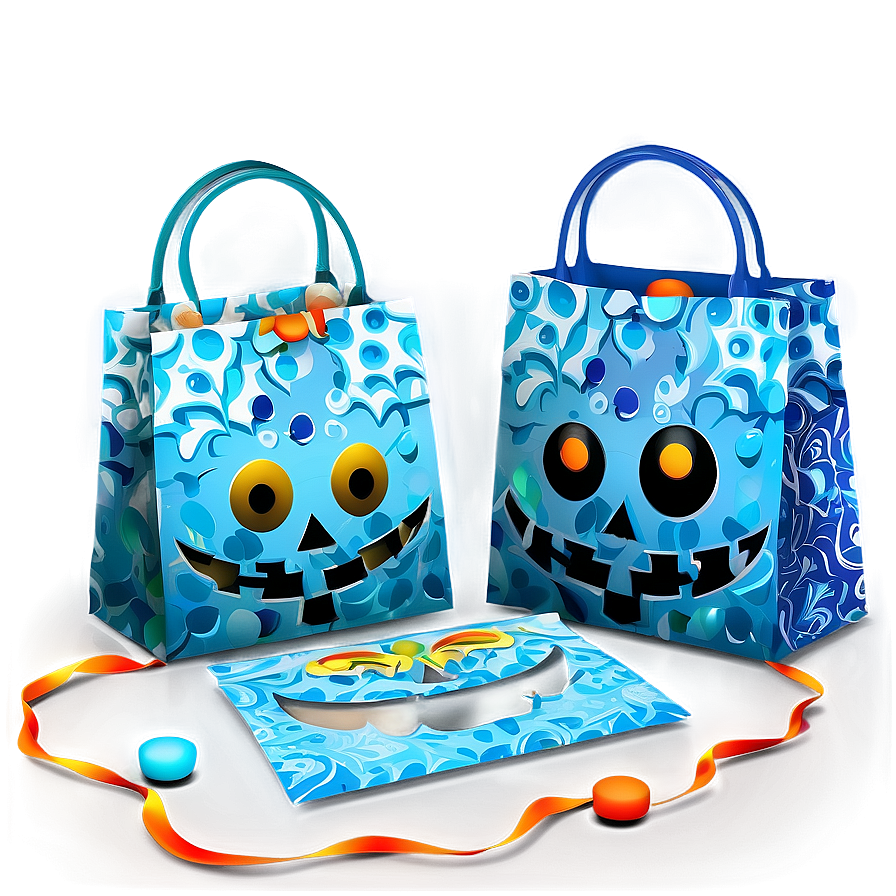 Halloween Party Trick Or Treat Bags Png 06262024