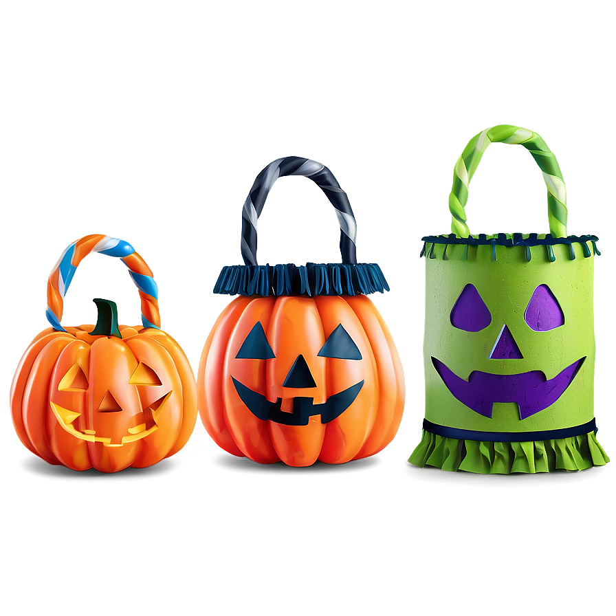 Halloween Party Trick Or Treat Bags Png Ivv72