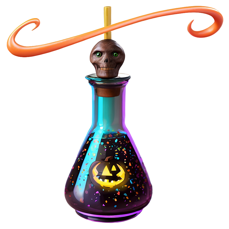 Halloween Party Wizard Potions Png 06262024