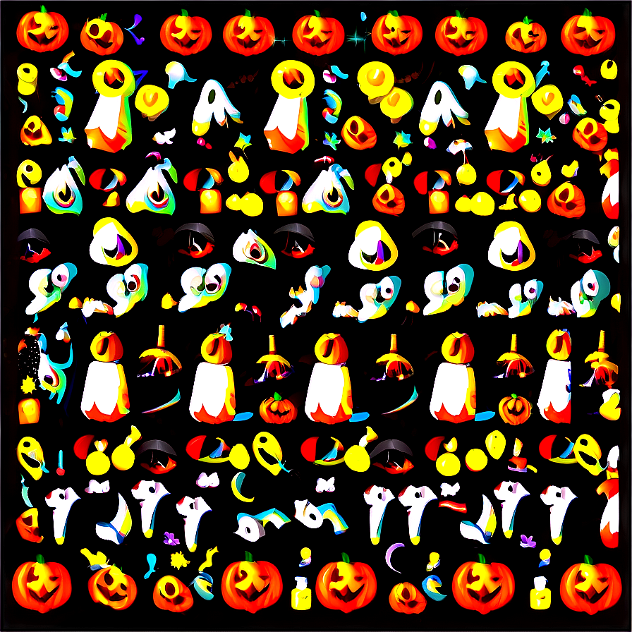 Halloween Pattern Png 05062024