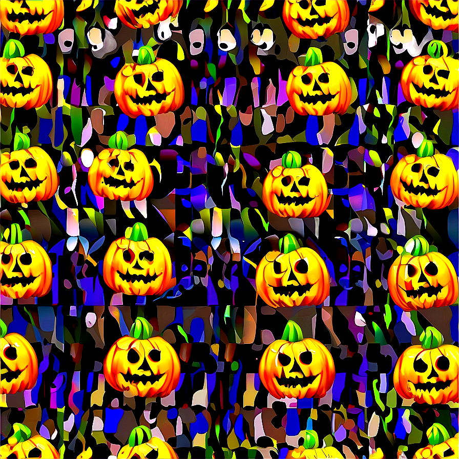 Halloween Pattern Png Ehp