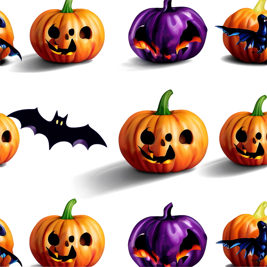 Halloween Pattern Png Pxe74