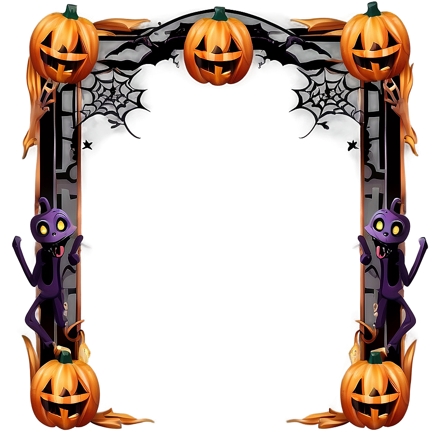 Halloween Photo Border Png Ger67