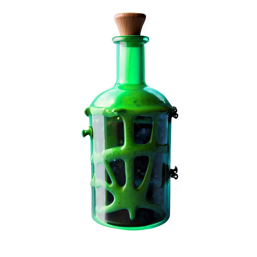 Halloween Poison Bottle Png 18