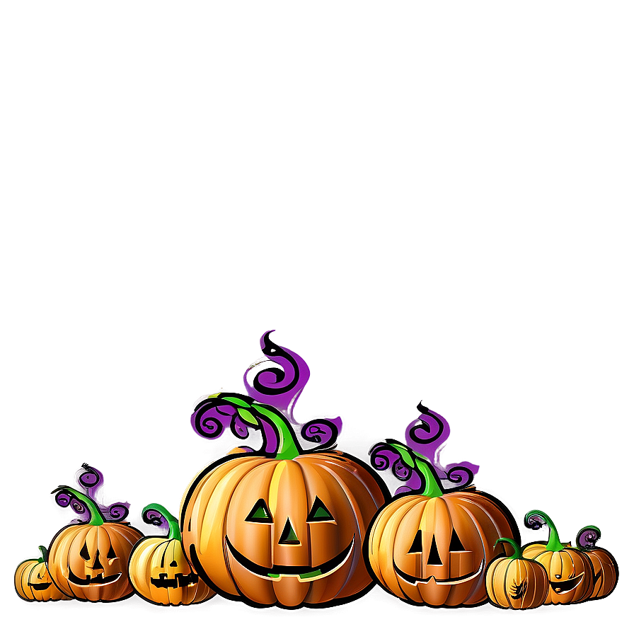 Halloween Pumpkin Decorations Png Tcn49