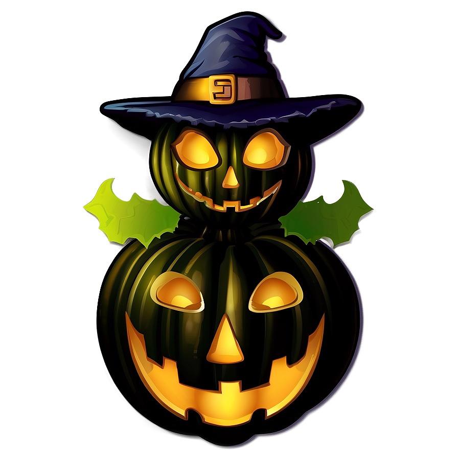 Halloween Pumpkin Sticker Png Afb