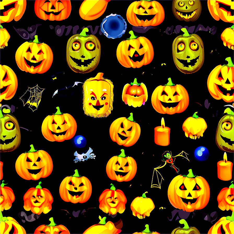 Halloween Seamless Pattern Png 06272024