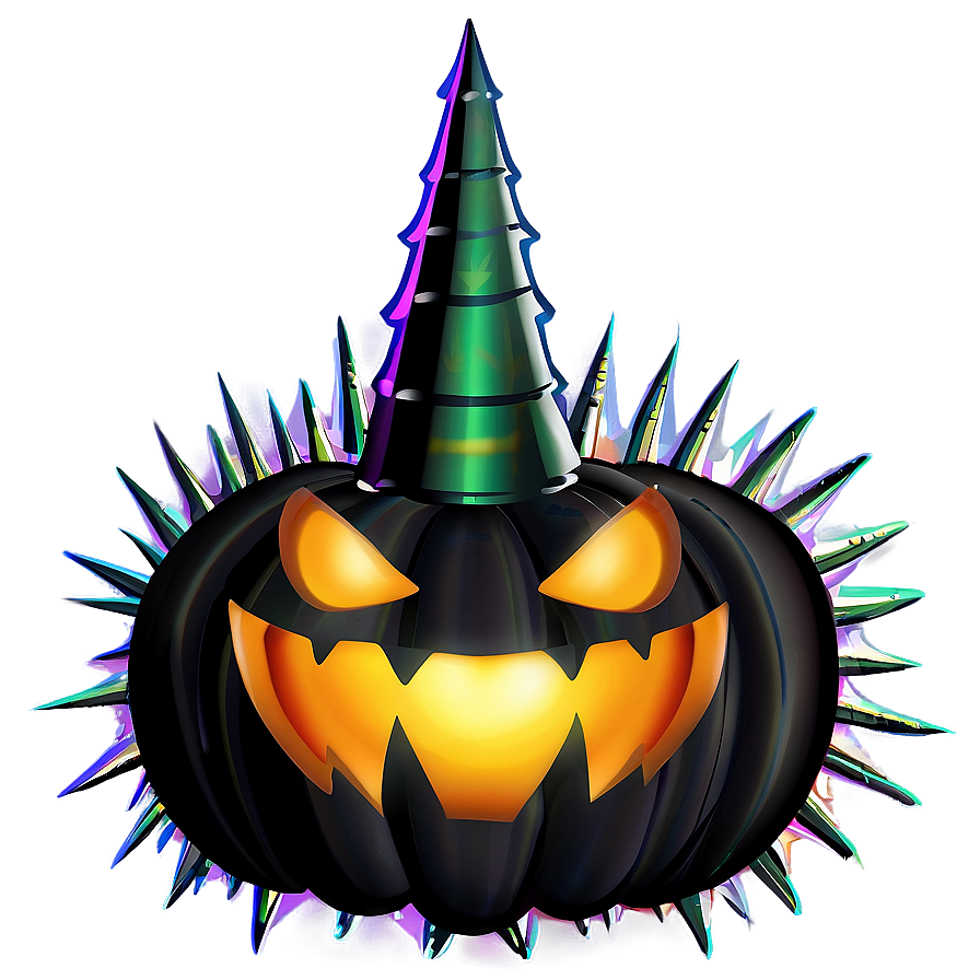 Halloween Spikes Decor Png 94