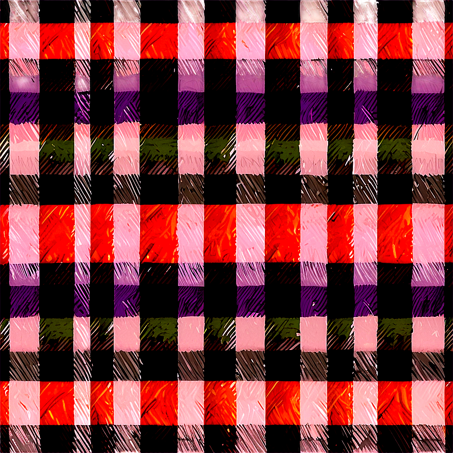 Halloween Spooky Plaid Png 66