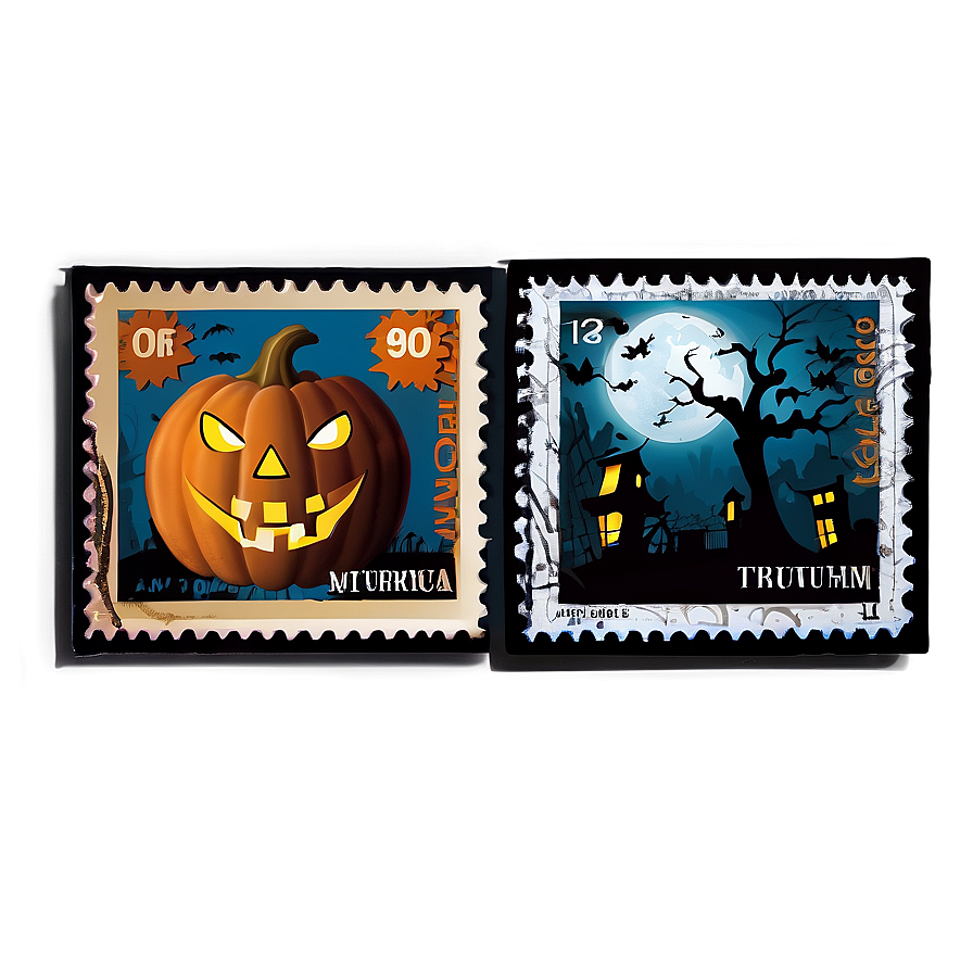 Halloween Stamp Png Whh25