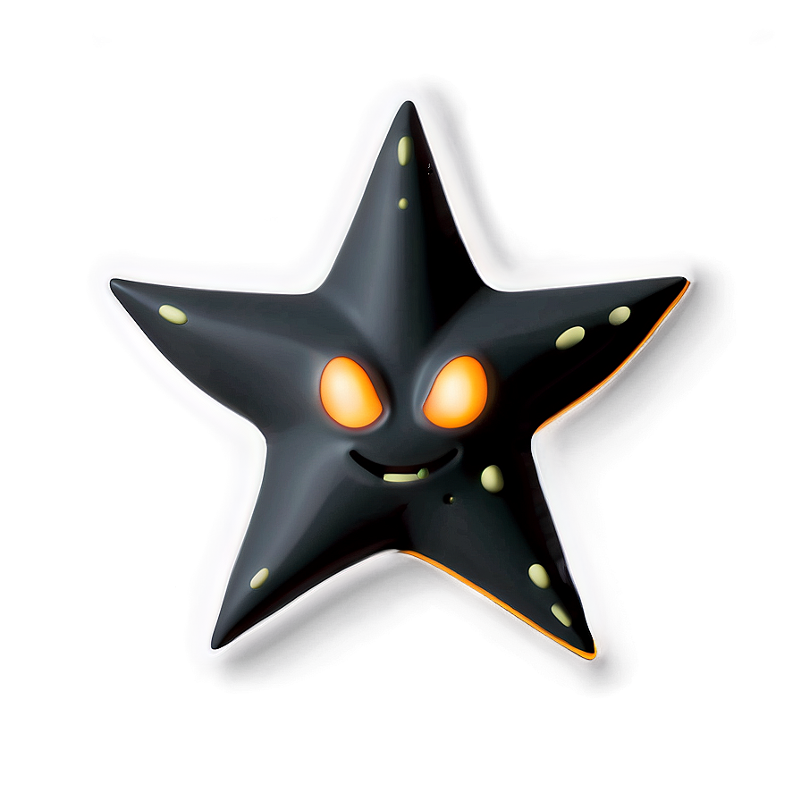 Halloween Star Pattern Png 06132024