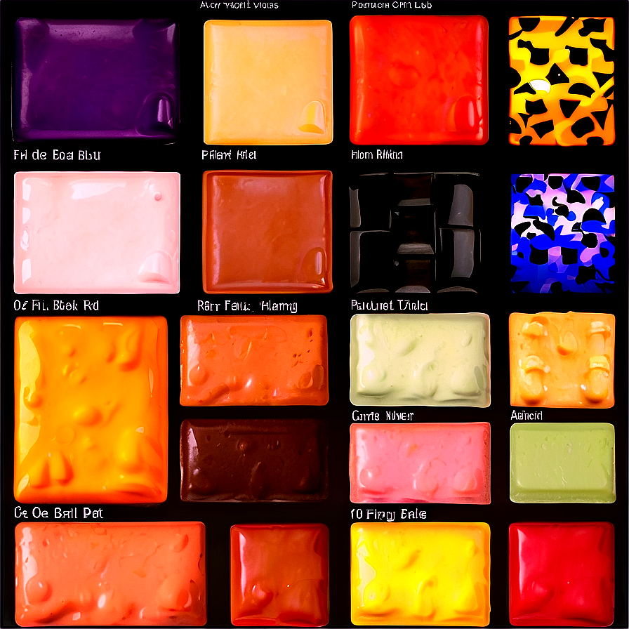 Halloween Themed Palette Png Hbh