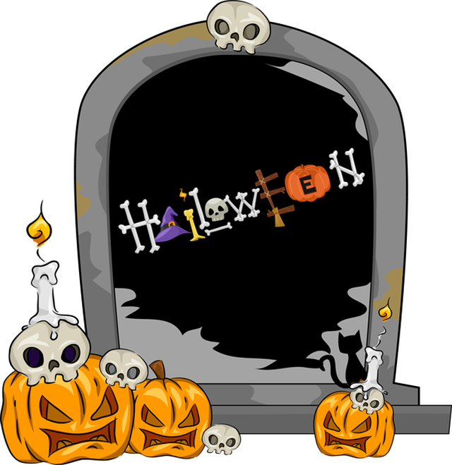 Halloween Tombstone Decoration