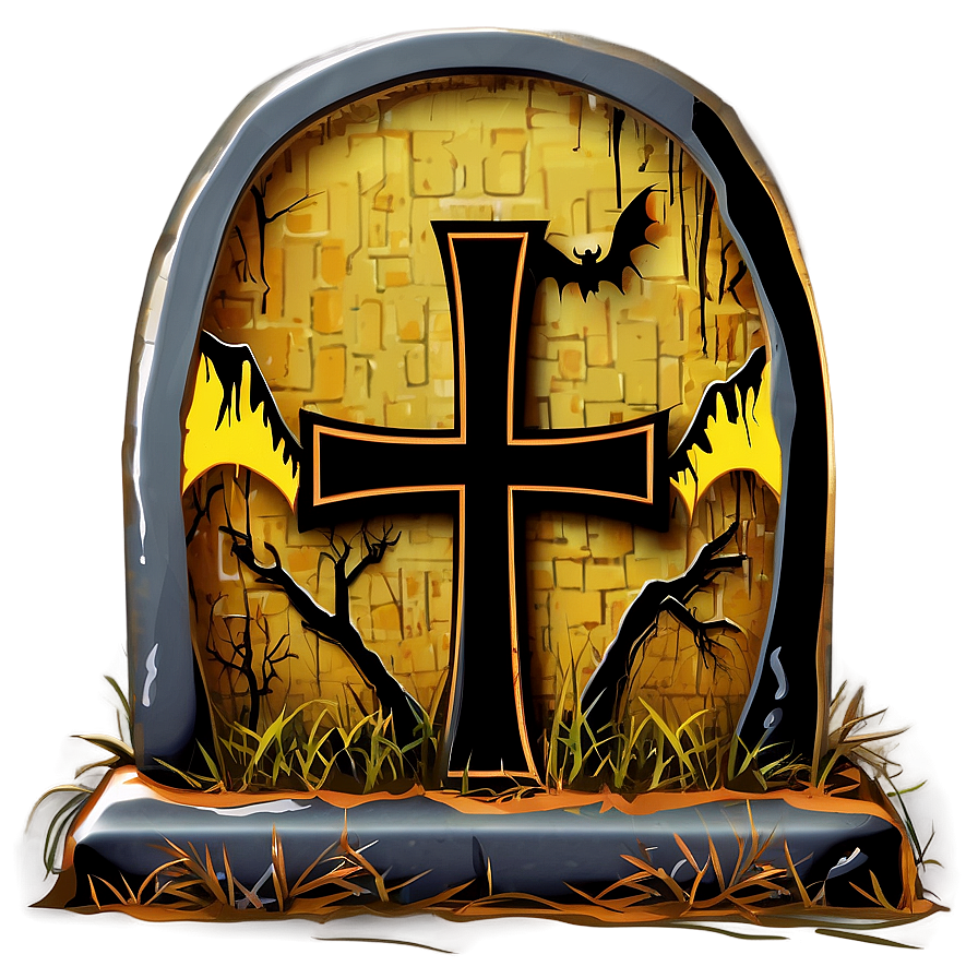 Halloween Tombstone Png 05252024