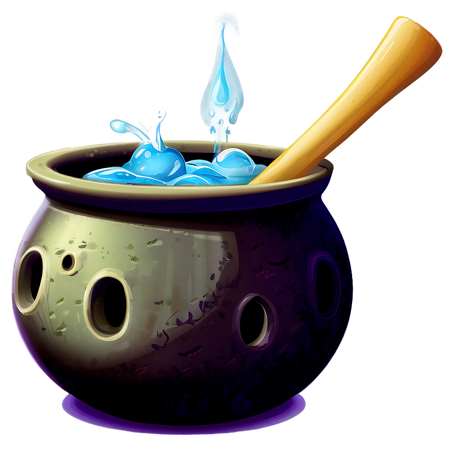 Halloween Witch Cauldron Png Gql4